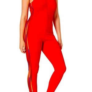 Adidas Originals Women's Stagesuit Scarlet Sz XL GJ7719 Retail:$